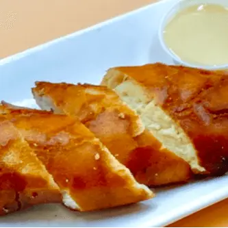 D02. Fried Golden Roll 炸銀絲卷 at Milk & Honey Cafe
