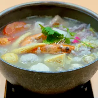 H04. Lamb Pot 酸菜羊肉鍋 at Milk & Honey Cafe