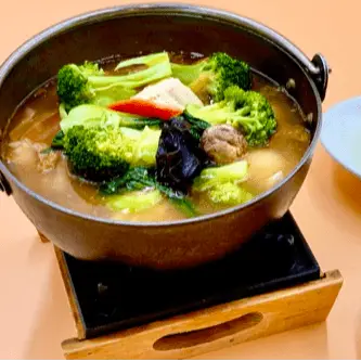 H08. Veggie Pot 綜合蔬菜豆腐鍋 at Milk & Honey Cafe