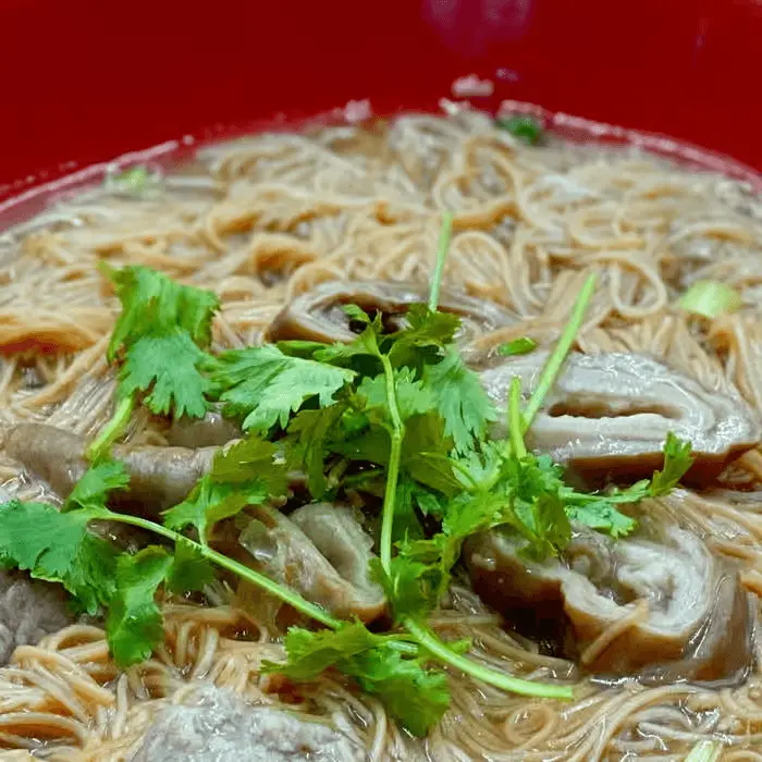 N08. House Special Noodles 大腸肉羹麵線 at Milk & Honey Cafe