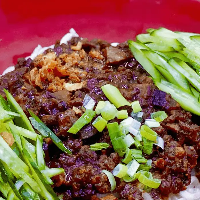 N13. Zhajiang Noodle 炸醬麵 at Milk & Honey Cafe