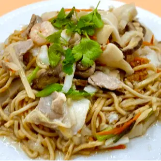N20. House Special Seafood Chow Mein 台式海鮮炒麵 at Milk & Honey Cafe