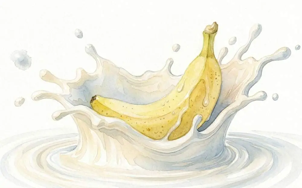 Banana Milkshake at Milkcow