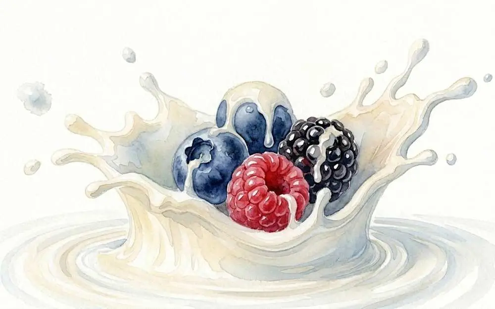 Berry Milkshake at Milkcow