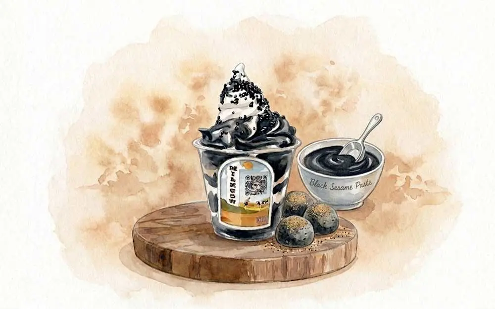 Dark Sesame at Milkcow