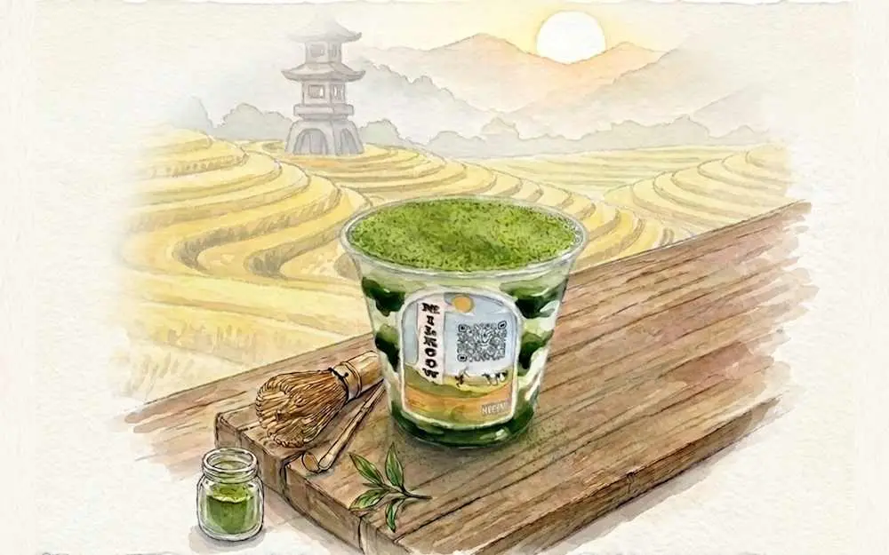 Tiramisu Matcha at Milkcow