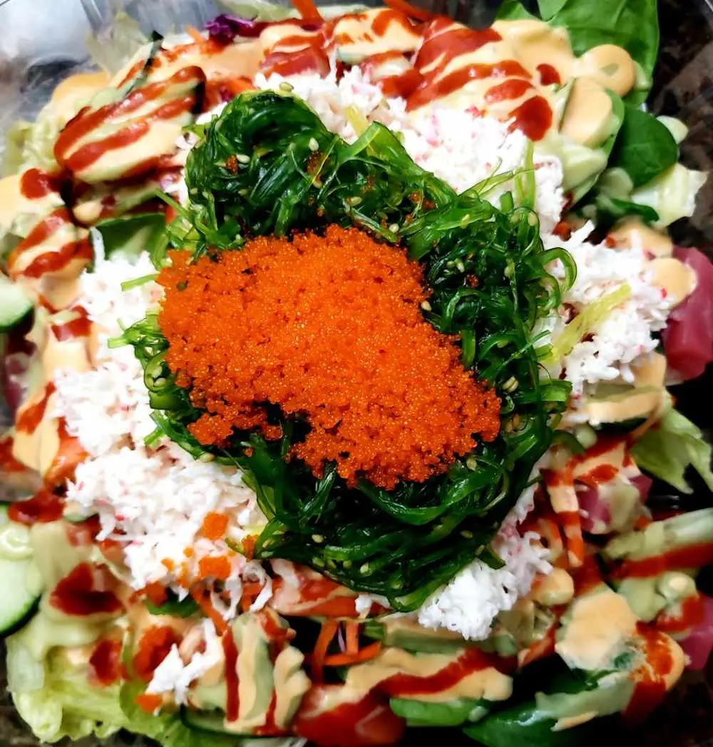 Chef Salad #2 at MJ Sushi