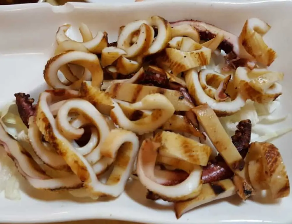 Ika Yaki at MJ Sushi