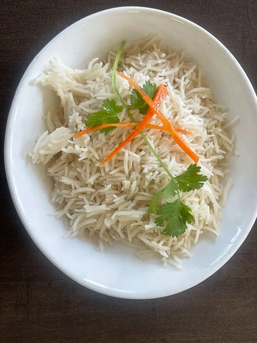 Bowl of Rice at Momo & Kebab