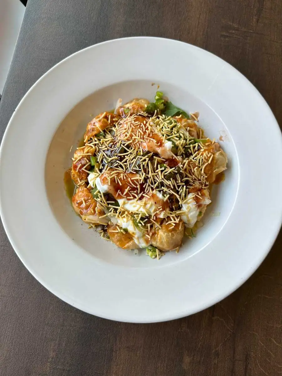 Chaat Momo at Momo & Kebab