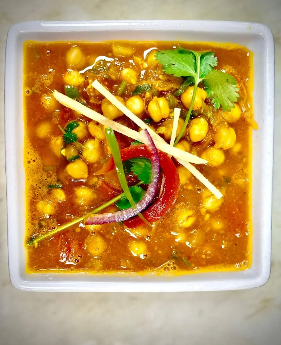 Chana Masala at Momo & Kebab