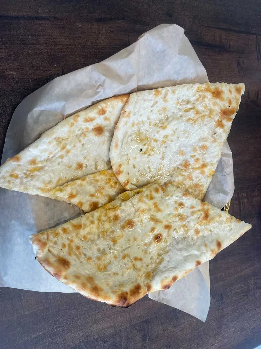Cheese Naan at Momo & Kebab