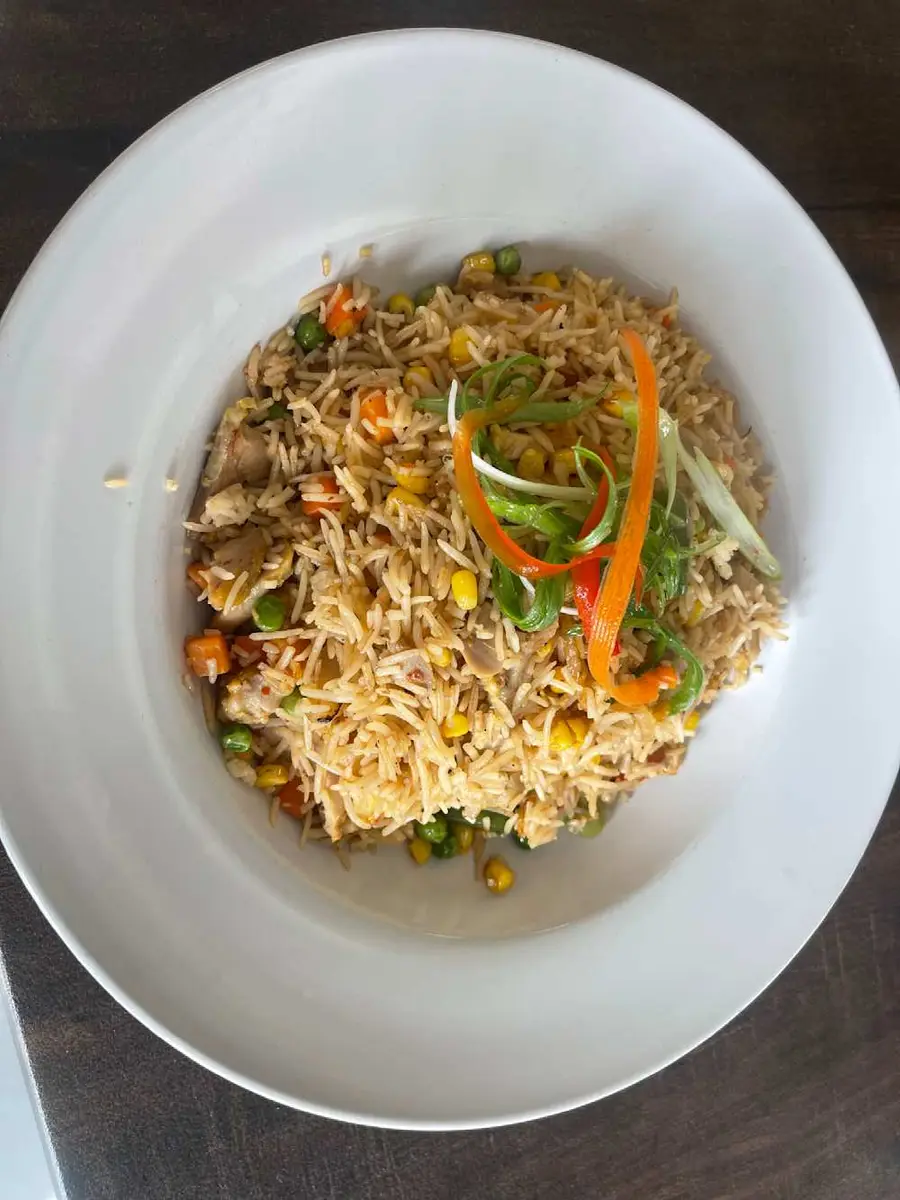 Chicken Fried Rice at Momo & Kebab