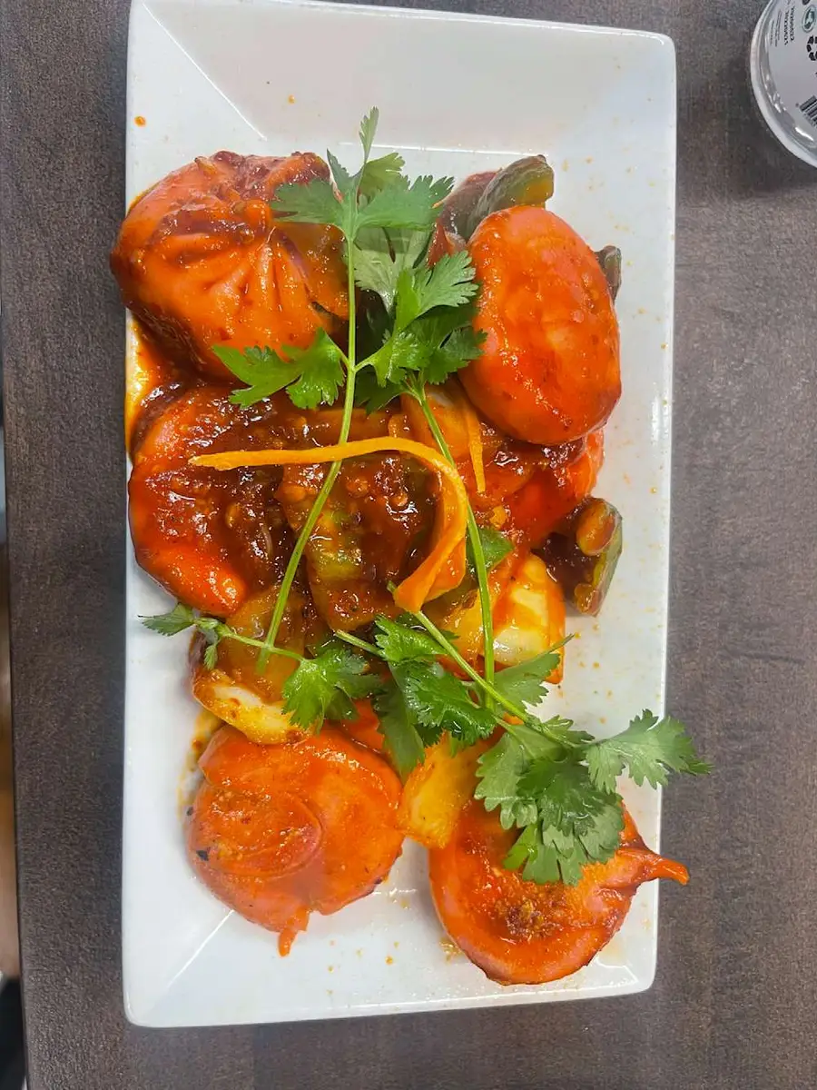 Chili Momo at Momo & Kebab