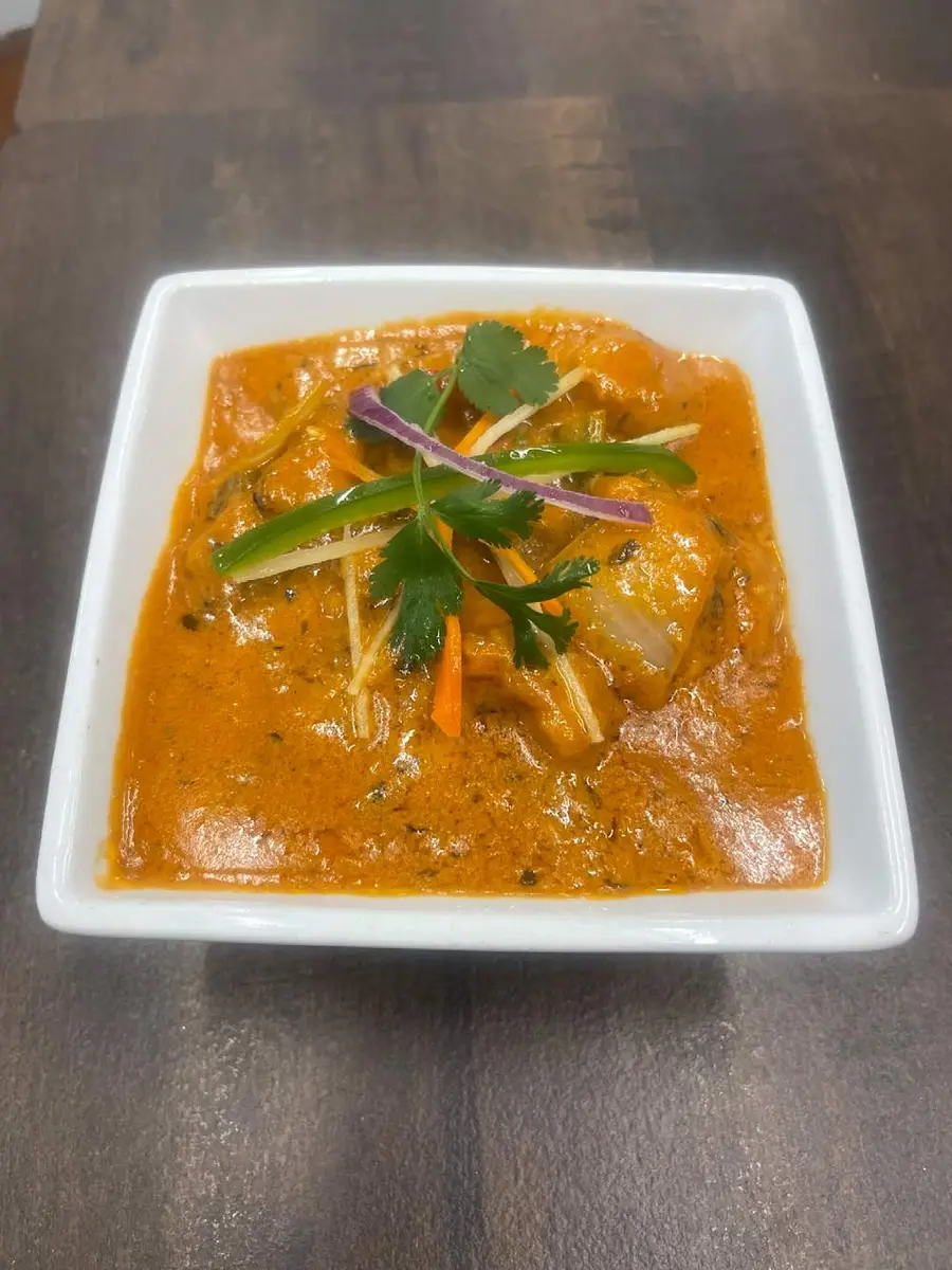 Fish Tikka Masala at Momo & Kebab