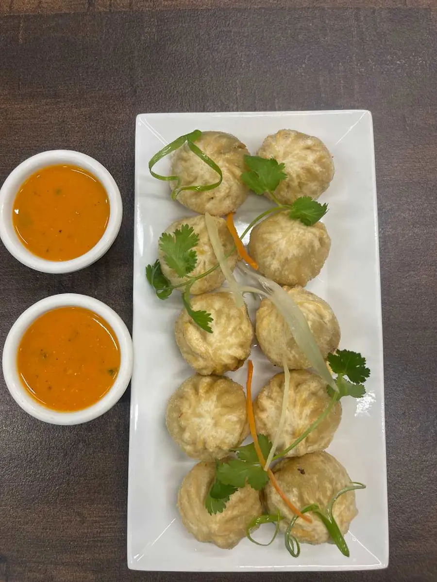 Fried Momo at Momo & Kebab