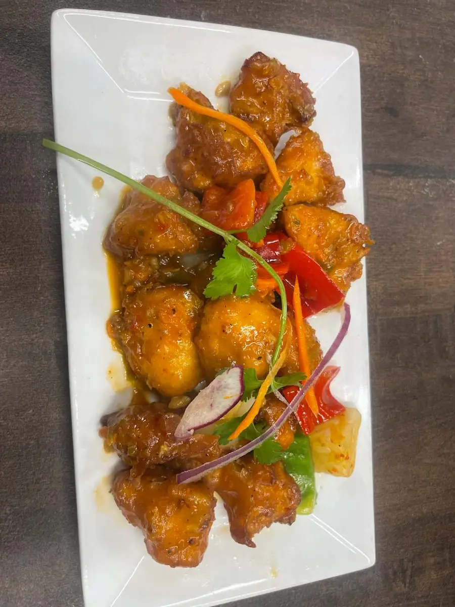 Gobi Manchurian at Momo & Kebab