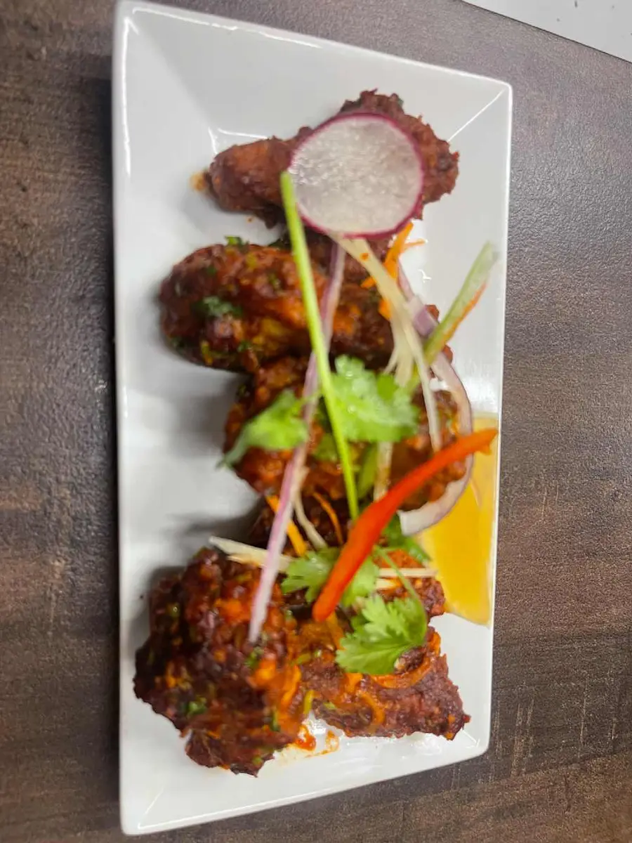 Himalayan Akabare Chicken Wing (HOT) at Momo & Kebab