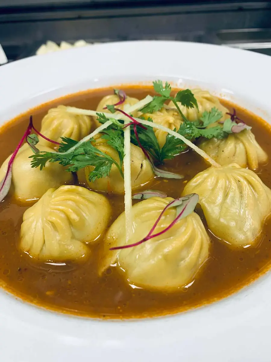 Jhol Momo at Momo & Kebab
