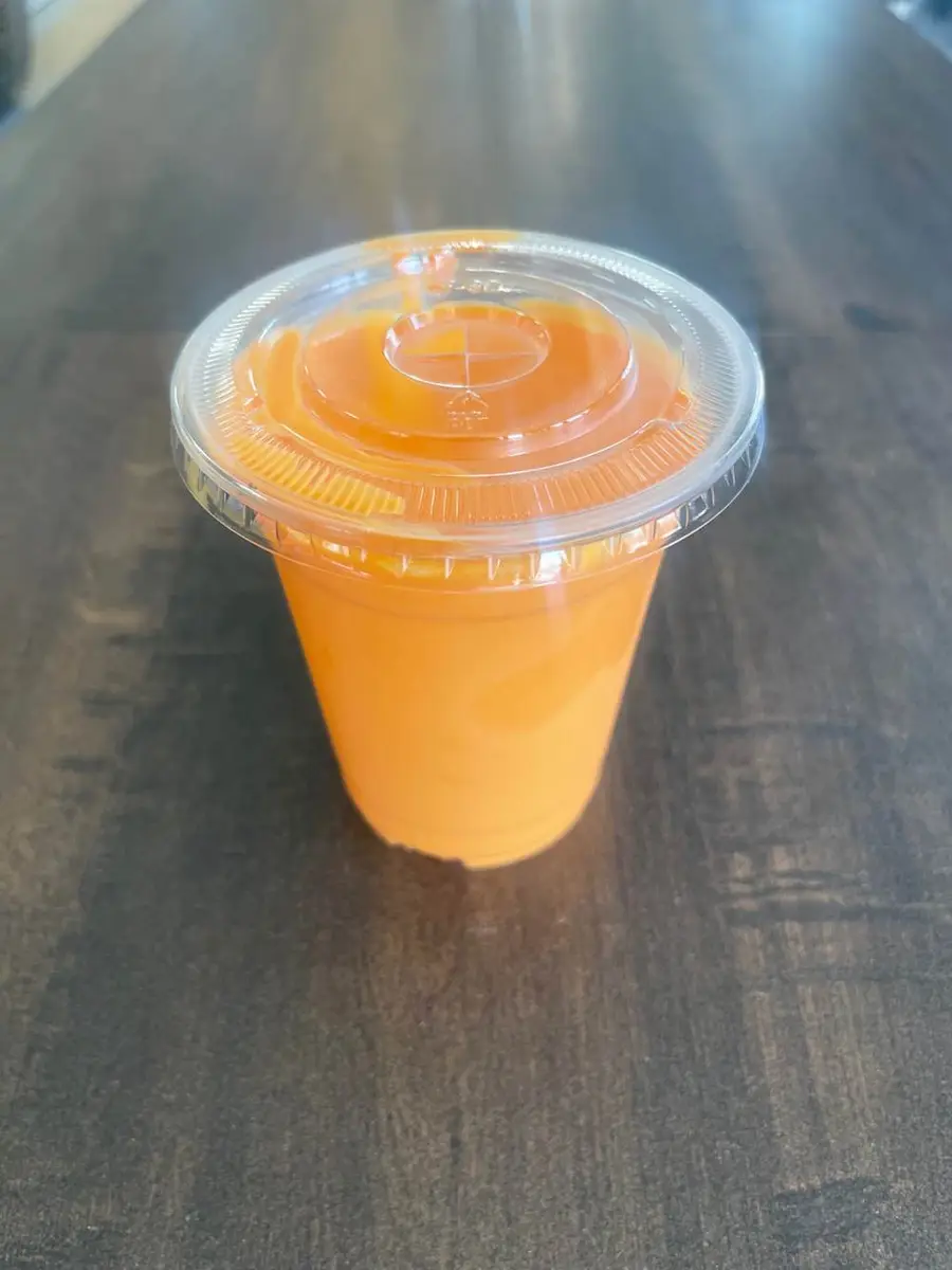 Mango Lassi at Momo & Kebab