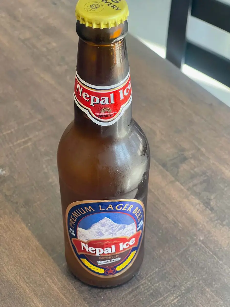 Nepal Ice Beer From Nepal at Momo & Kebab