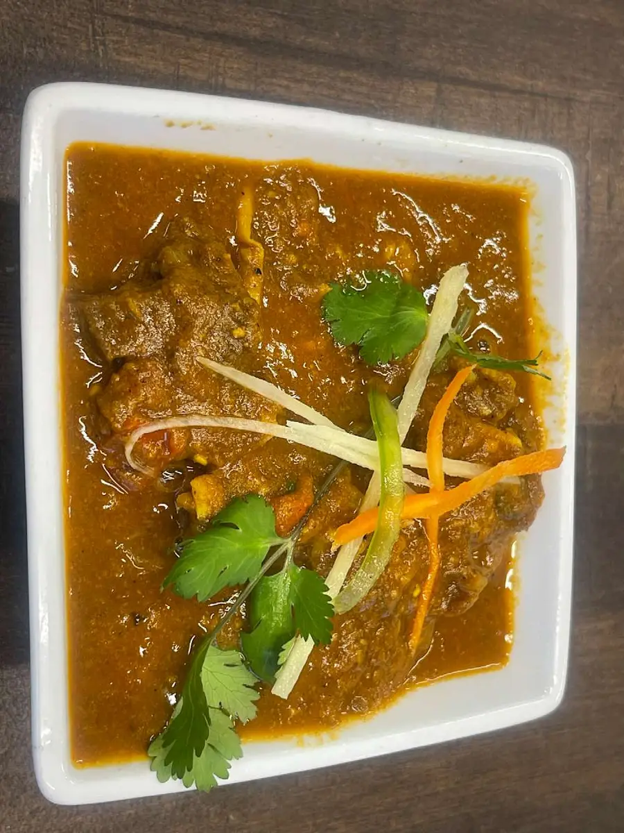 Nepalese Goat Curry at Momo & Kebab