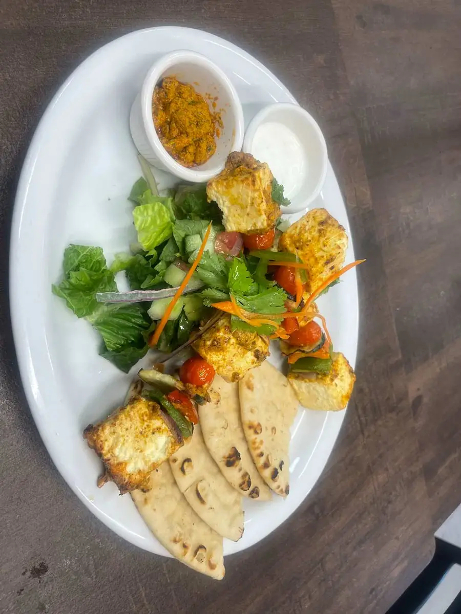 Paneer Kebab at Momo & Kebab