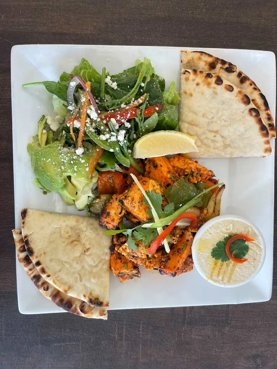Paneer Plate at Momo & Kebab