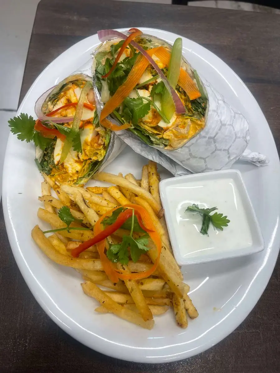 Paneer Wrap at Momo & Kebab