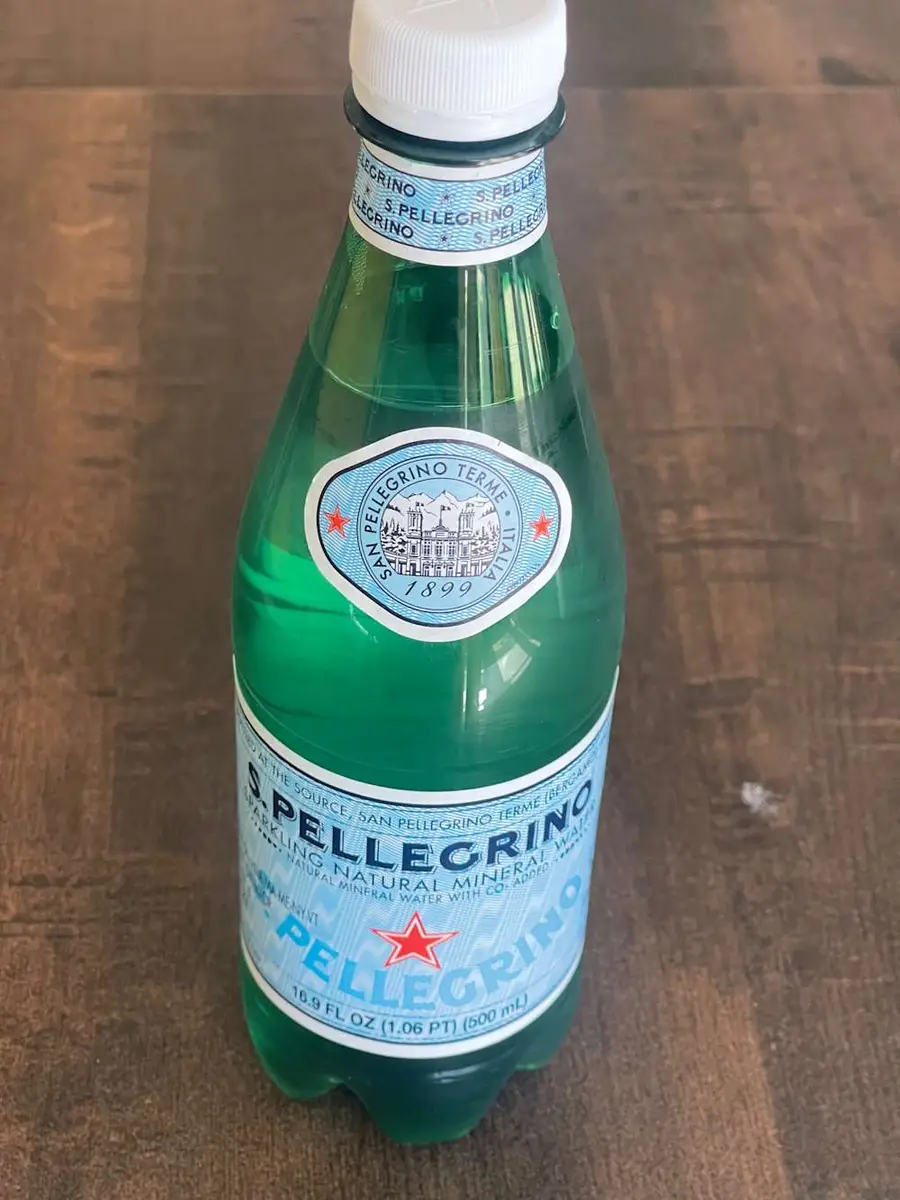 Sparkling Water at Momo & Kebab