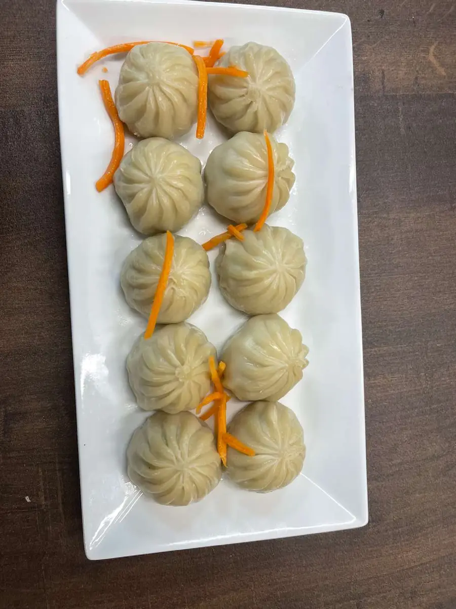 Steam Momo at Momo & Kebab