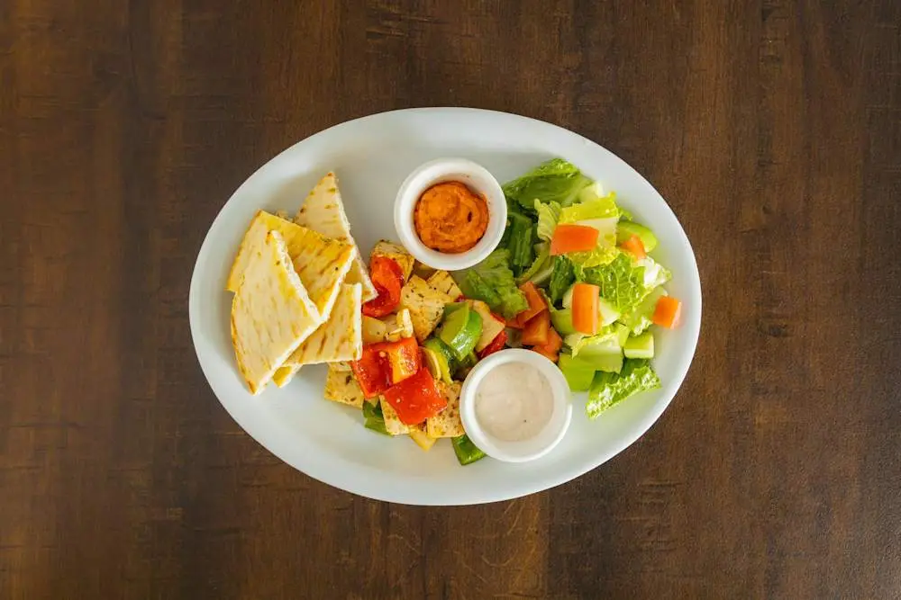 Tofu Kebab at Momo & Kebab