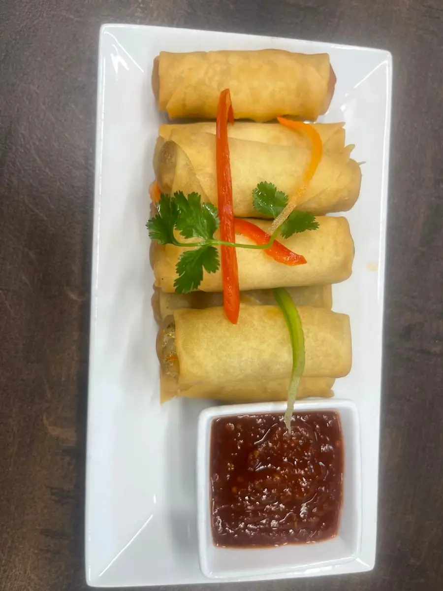 Veggie Spring Roll at Momo & Kebab