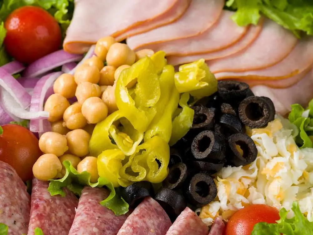 Antipasto Salad at Mountain Mike's Pizza