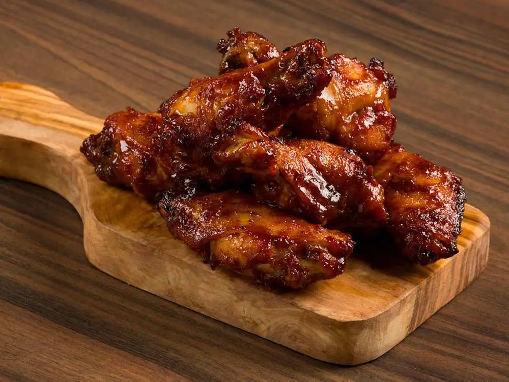 BBQ Wings at Mountain Mike's Pizza