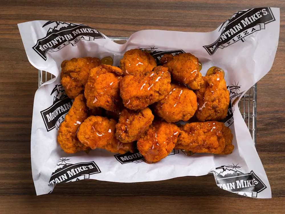 Boneless Nashville Hot Wings at Mountain Mike's Pizza