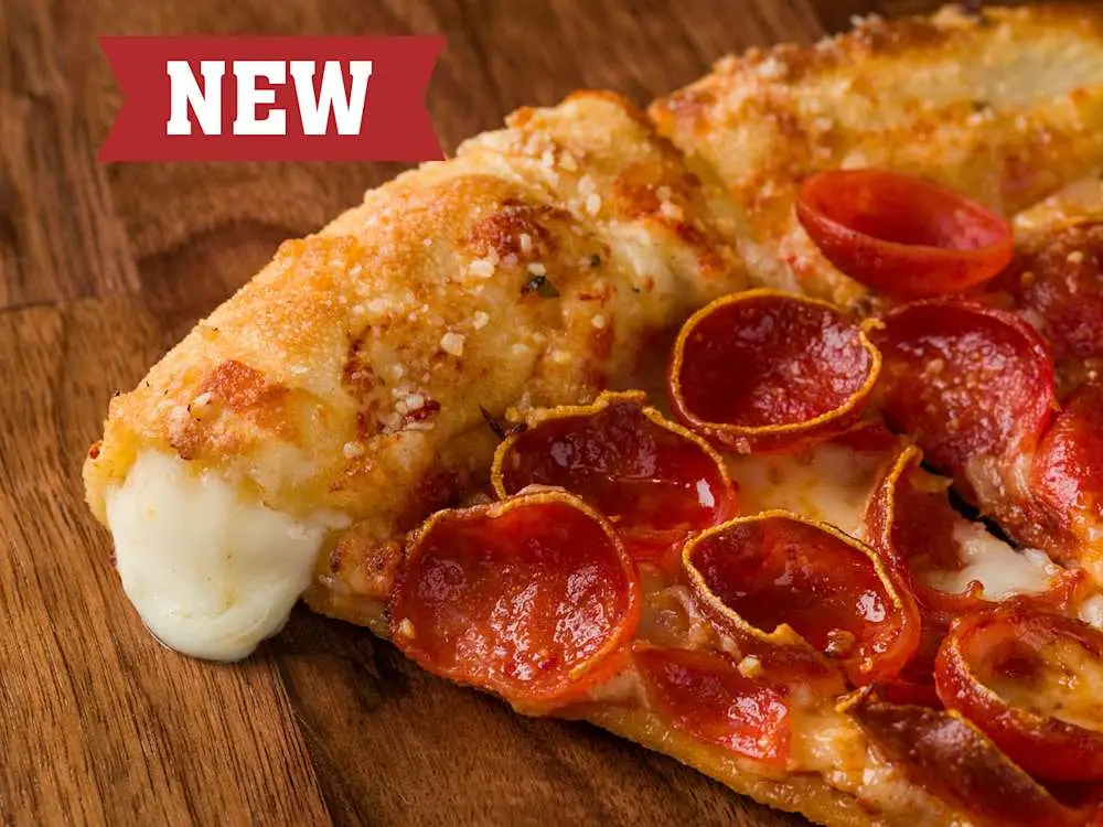 GarlicParmStuft™ Crust Pizza at Mountain Mike's Pizza