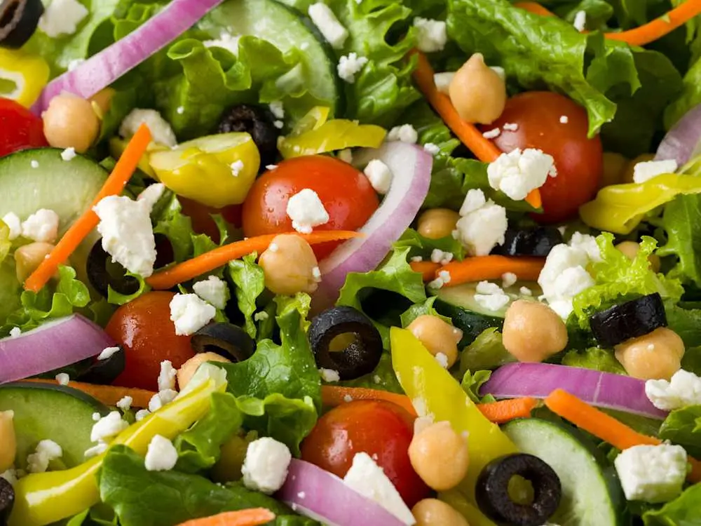 Greek Salad at Mountain Mike's Pizza