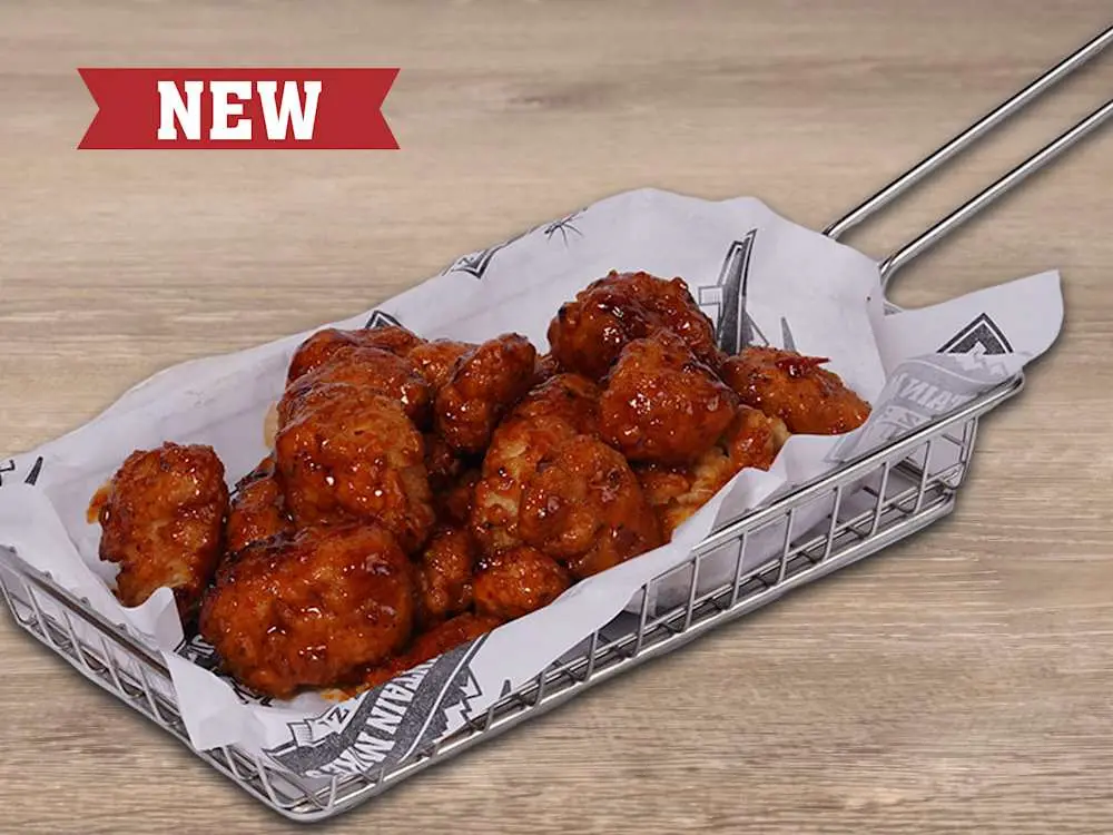 Kickin’ Korean BBQ Boneless Wings at Mountain Mike's Pizza