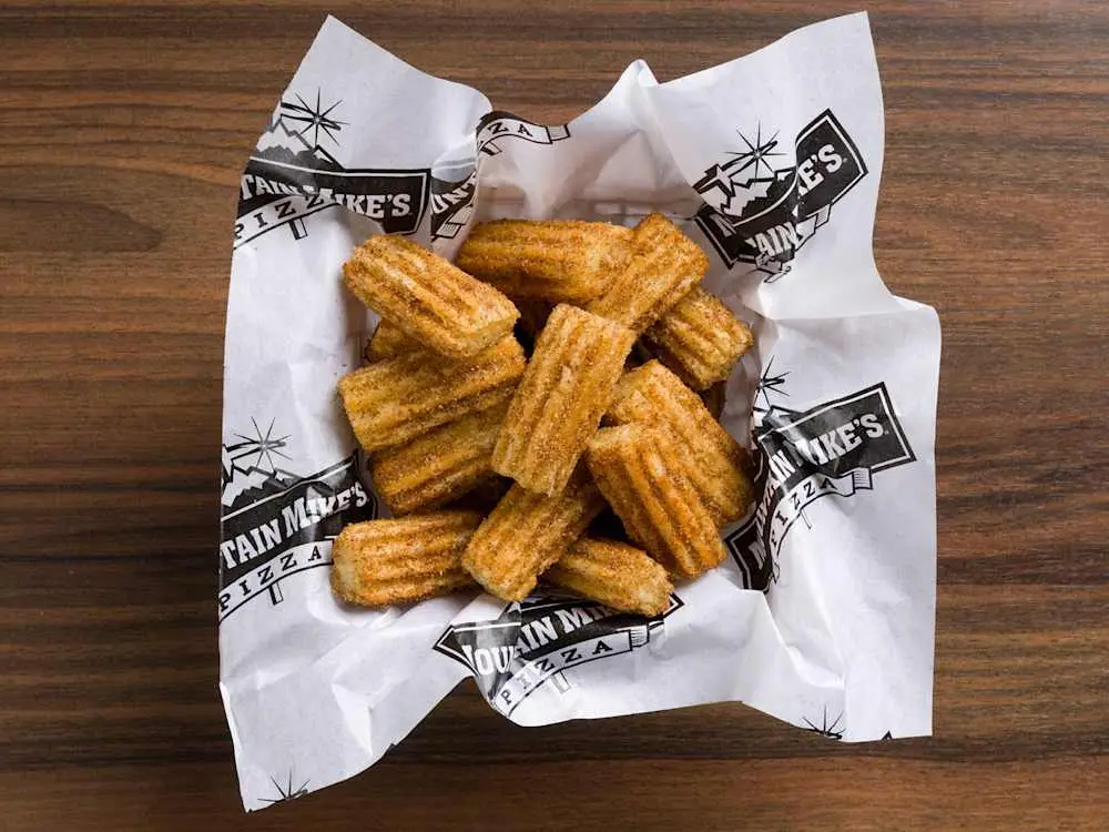 Mini Churrs at Mountain Mike's Pizza