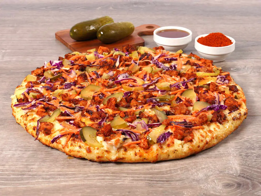 Nashville Hot N' Swicy Pizza at Mountain Mike's Pizza