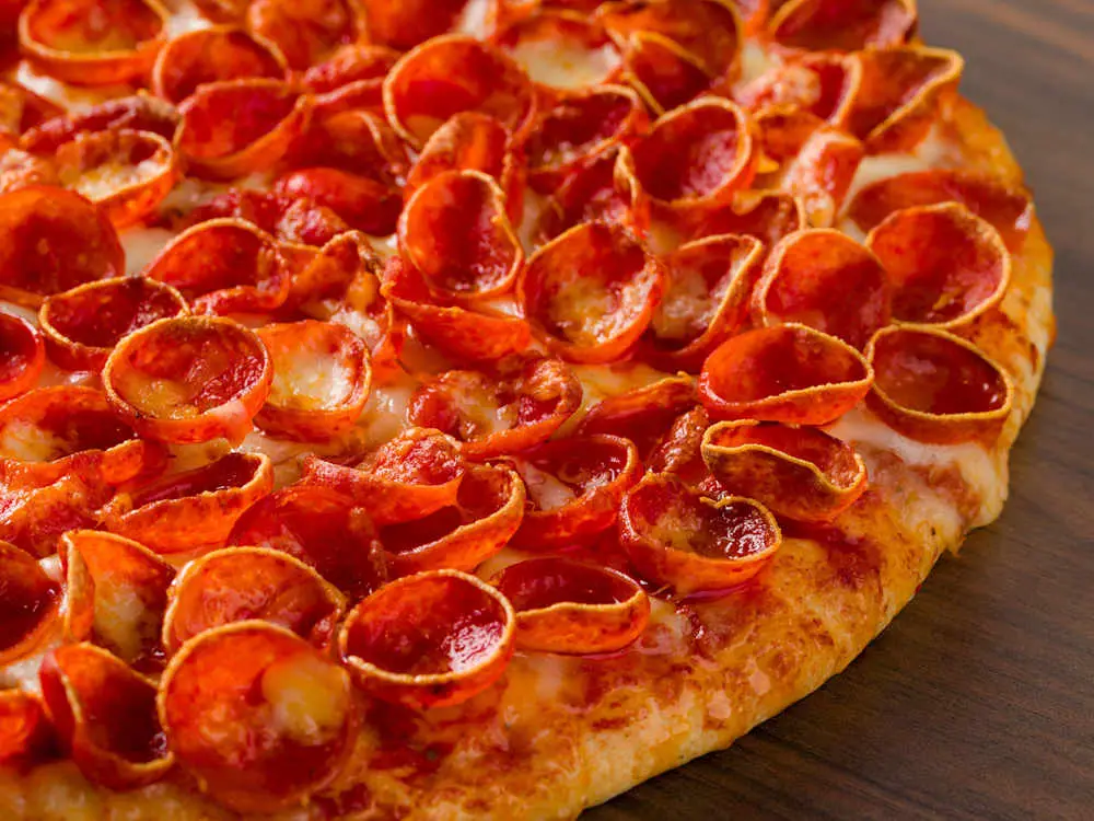 Pepperoni at Mountain Mike's Pizza