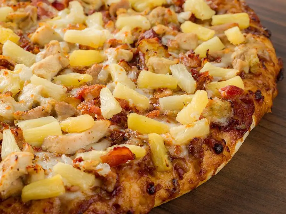 Pineapple Chicken Luau at Mountain Mike's Pizza