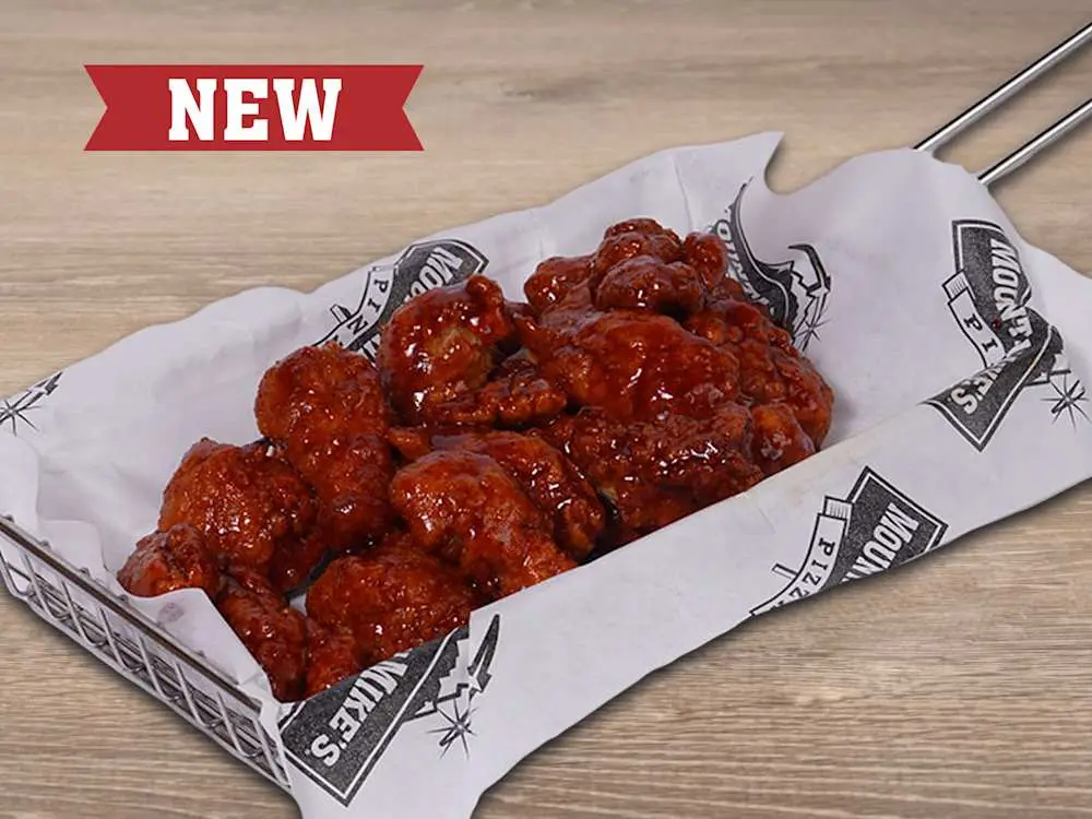 Sticky Kogi Boneless Wings at Mountain Mike's Pizza