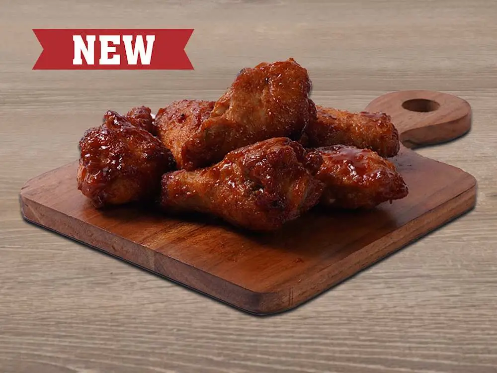 Sticky Kogi Wings at Mountain Mike's Pizza
