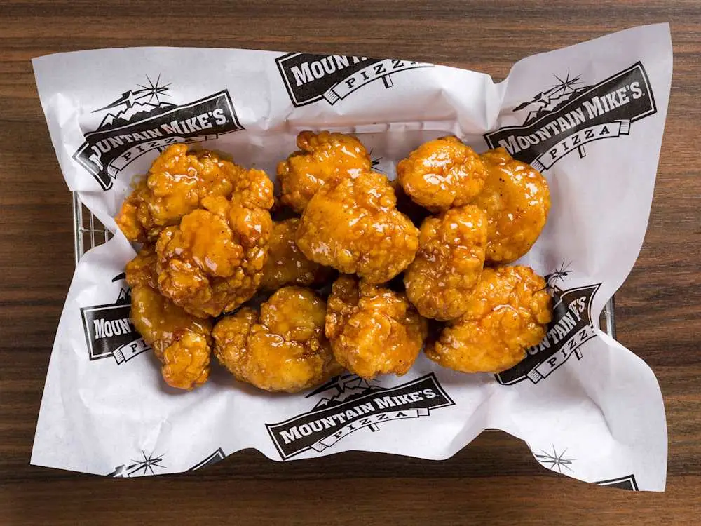 Stingin’ Honey Boneless Wings at Mountain Mike's Pizza