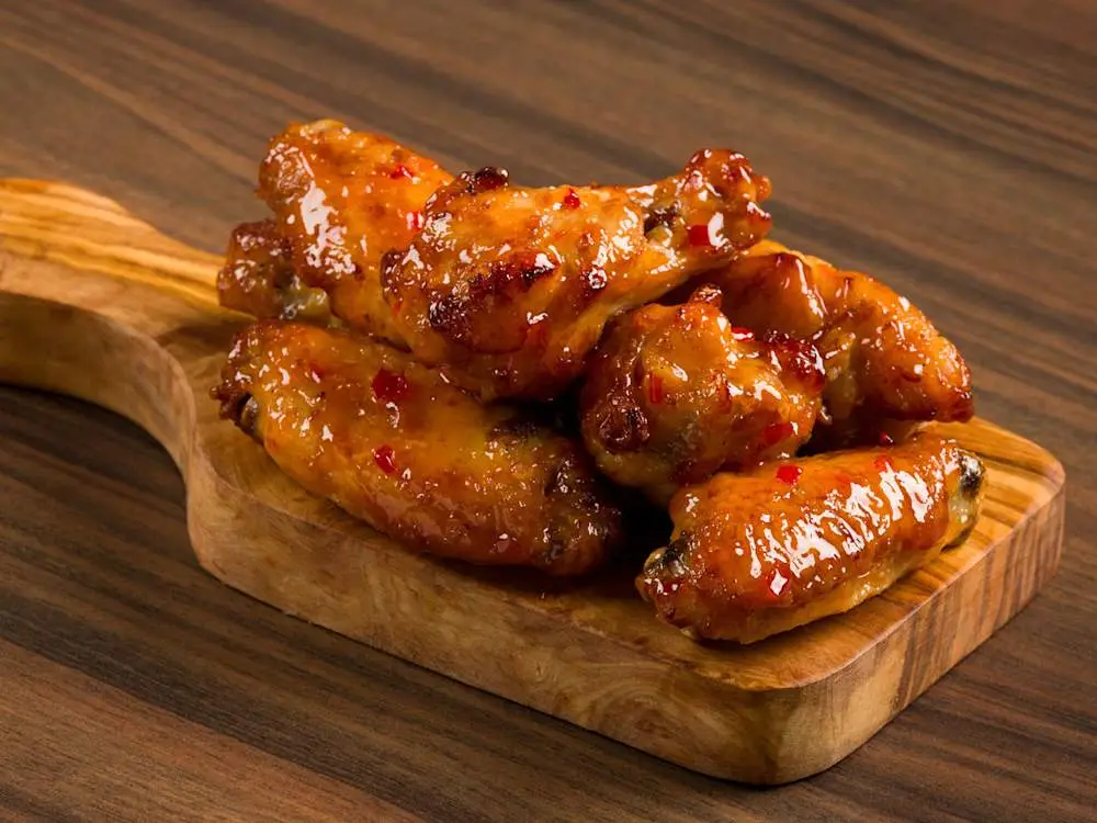Zesty Aloha Wings at Mountain Mike's Pizza