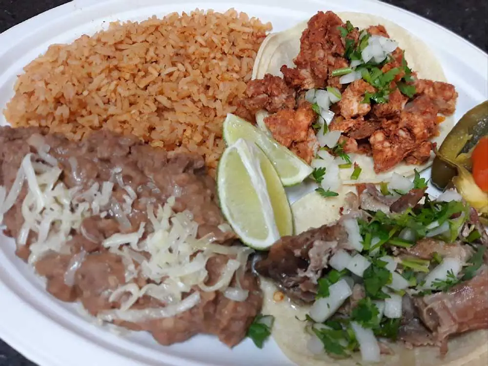 2 pc Soft Taco Plate at Mr Taco