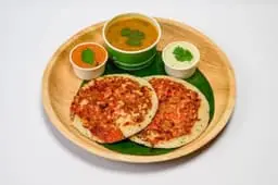 Tomato Chilli Uthappam (2 Pcs) (V) at Mylapore - Fremont