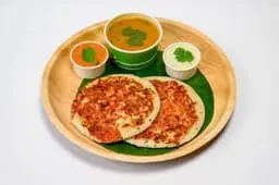 Tomato Uthappam (2 Pcs) (V) at Mylapore - Fremont